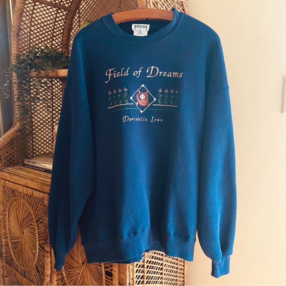 Vintage 90’s Field of Dreams Embroidered Sweatshirt